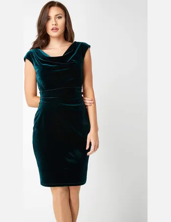 roman velvet dress