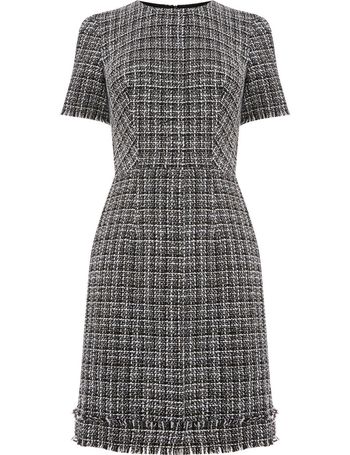 Warehouse mono sparkle tweed 2024 dress