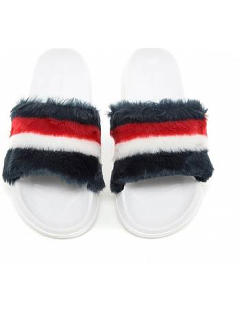 tommy fur slides