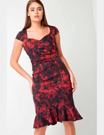 roman jacquard dress