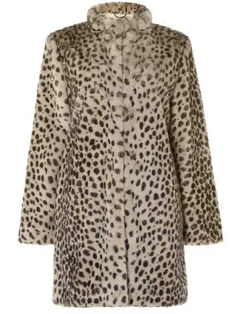 Damsel in a 2024 dress leopard coat