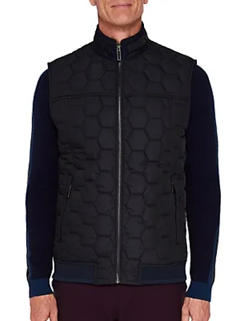 ted baker britts quilted gilet