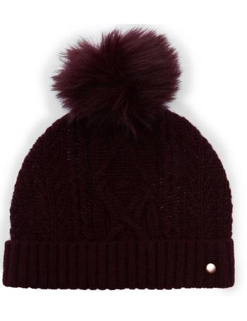 ted baker womens bobble hat