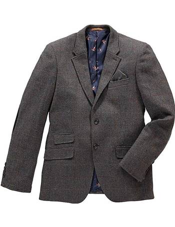 Jacamo on sale tweed blazer