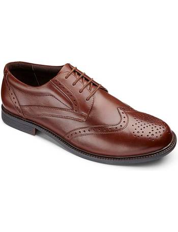 mens wide fit brogues