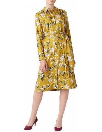 Hobbs mustard outlet dress