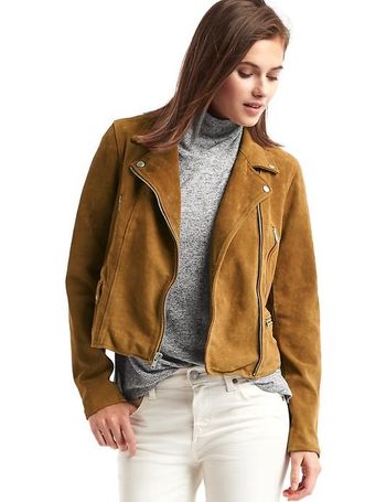 gap suede jacket womens