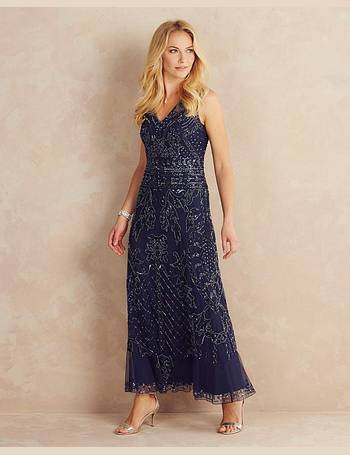 joanna hope heavy guipure lace dress