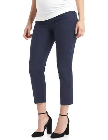 gap slim cropped pants