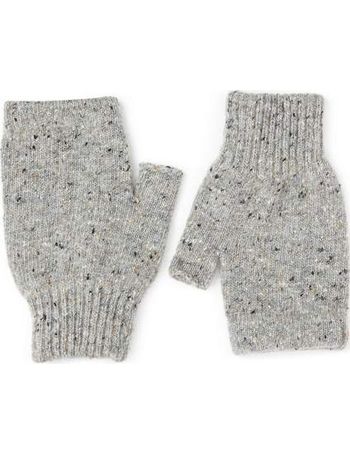 jigsaw fingerless gloves