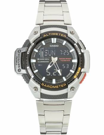 Casio sport men's twin sensor combi bracelet on sale watch