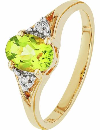 Peridot on sale rings argos