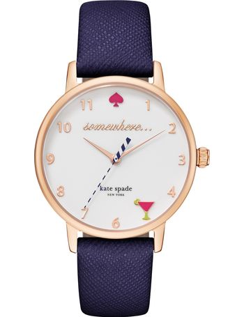 Shop Women s Kate Spade Leather Watches up to 50 Off DealDoodle