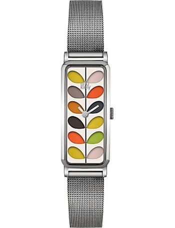 Orla kiely hotsell ivy mesh watch