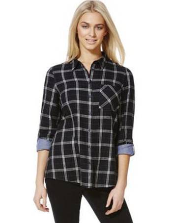 Shop Women's Tesco F&F Clothing Check Shirts | DealDoodle