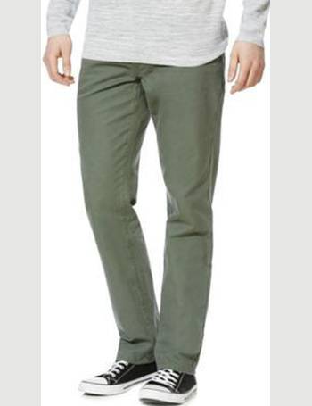 Shop Men's Tesco F&F Clothing Straight Trousers | DealDoodle