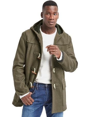 gap mens duffle coat