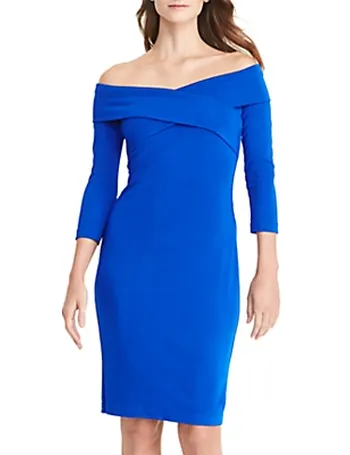 ralph lauren bardot dress