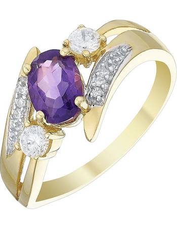 Amethyst rings hot sale h samuel