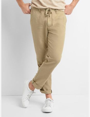 gap mens drawstring pants