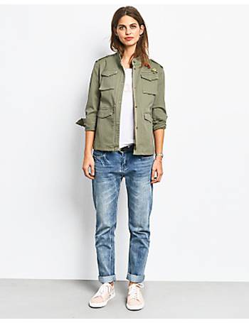 hush military jacket khaki