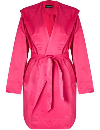 Four seasons shop hooded wrap coat