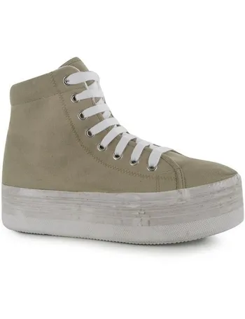 jeffrey campbell play canvas platform shoes