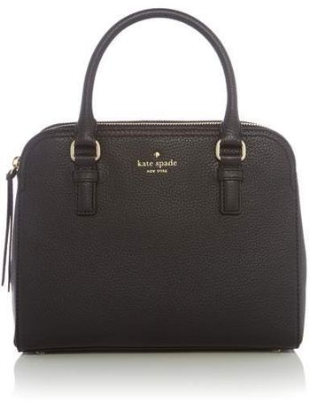 Kate spade jackson street kiernan leather sale laptop tote