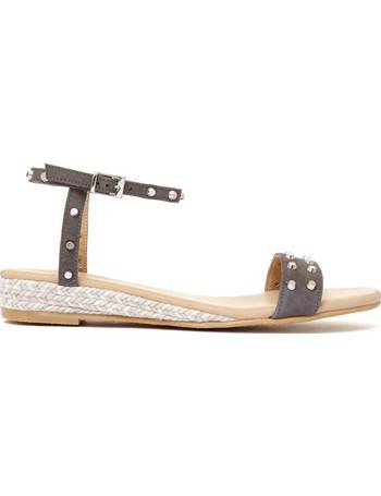 Mint velvet hot sale grey sandals