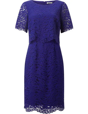 Jacques vert hotsell navy lace dress