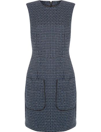 Warehouse chenille 2024 tweed dress