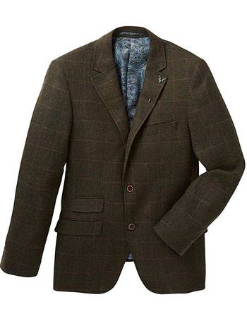 Jacamo tweed clearance jacket