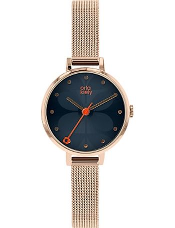 Orla kiely shop ivy mesh watch