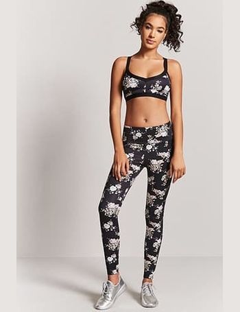 Active Floral Print Leggings