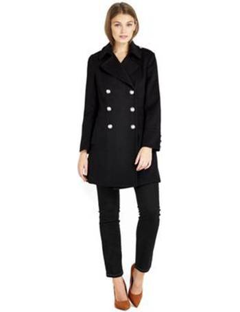 wallis grey military coat