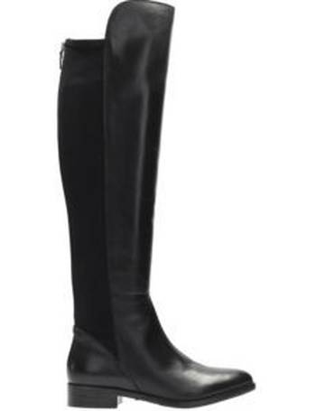 Clarks bizzy girl sale knee high boot