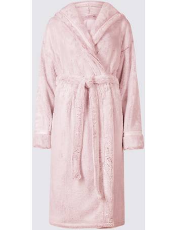 Rosie for autograph luxury fleece hooded dressing discount gown