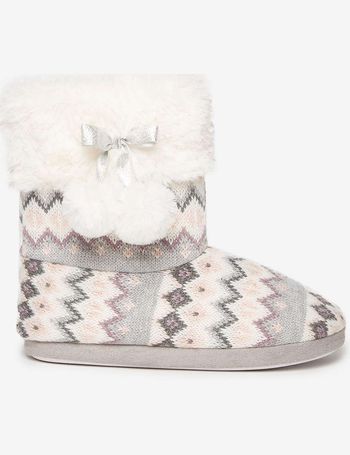 dorothy perkins slipper boots