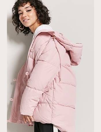 hooded puffer jacket forever 21