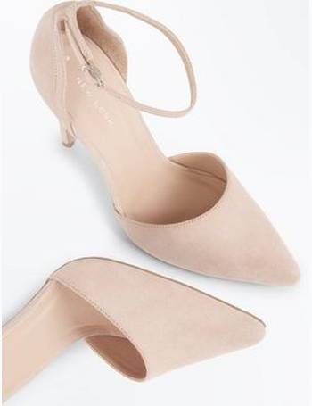 nude shoes new look