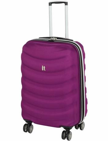 purple suitcase argos