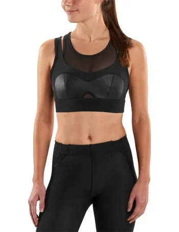 Skins A400 Gold Compression Running Women's Crop Top