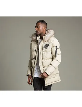 silk puffer jacket