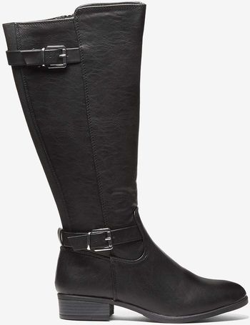 dorothy perkins brown knee high boots