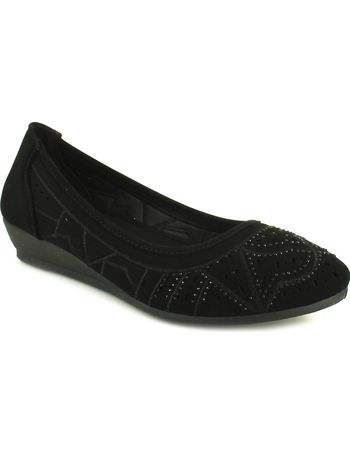 wynsors ladies flat shoes