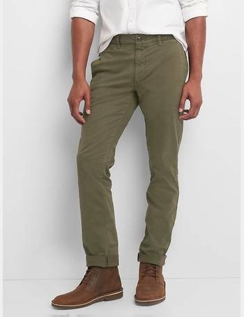 gap slim stretch pants