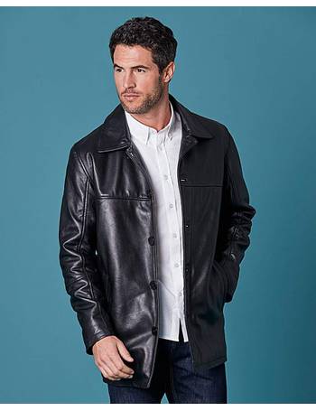 Jd williams mens outlet leather jackets