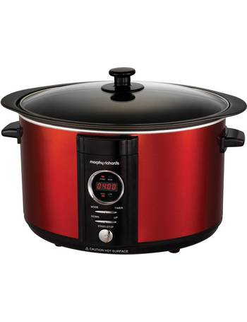 3.5 l brushed digital sear and stew slow cooker