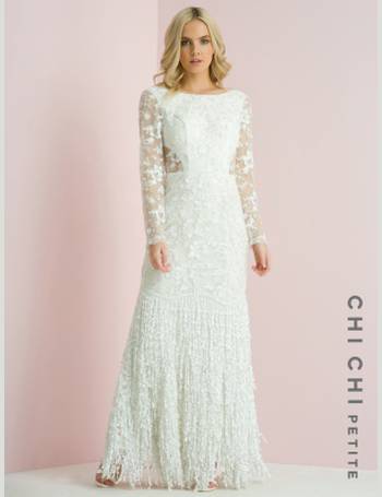 chi chi petite wedding dress