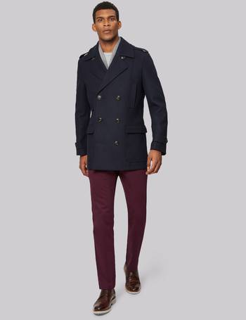 moss bros long coat